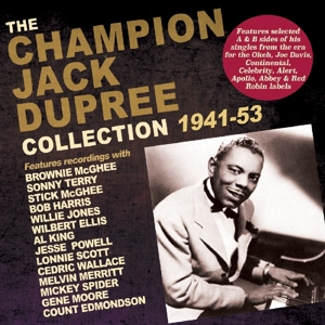 CD Shop - DUPREE, CHAMPION JACK CHAMPION JACK DUPREE COLLECTION 1941-53