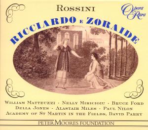 CD Shop - PARRY, DAVID ROSSINI: RICCIARDO E ZORAIDE