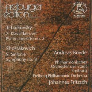 CD Shop - TCHAIKOVSKY/SHOSTAKOVICH PIANO CONCERTO NO.2/SYMPHONY NO.9