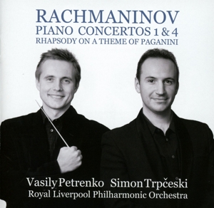 CD Shop - RACHMANINOV, S. PIANO CONCERTOS 1&4