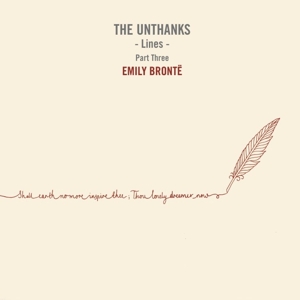 CD Shop - UNTHANKS LINES PART THREE:EMILY BRONTE