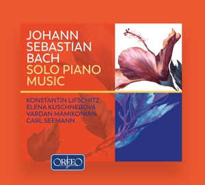 CD Shop - BACH, JOHANN SEBASTIAN SOLO PIANO MUSIC
