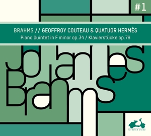 CD Shop - COUTEAU, GEOFFROY / QUATU BRAHMS: PIANO QUINTET IN F MINOR OP.34