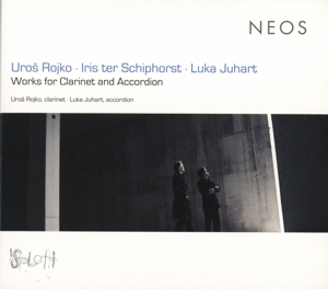 CD Shop - JUHART, LUKA/UROS ROJKO WORKS FOR CLARINET AND ACCORDION