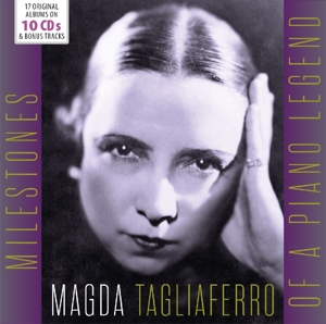 CD Shop - TAGLIAFERRO MAGDA MILESTONES OF A PIANO LEGEND