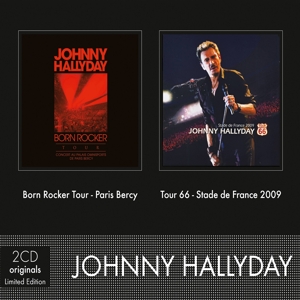 CD Shop - HALLYDAY, JOHNNY BORN ROCKER TOUR - BERCY