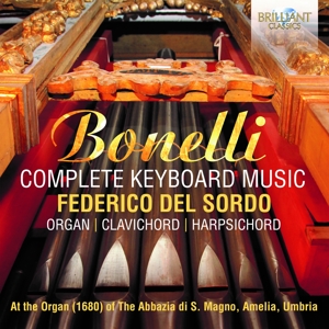 CD Shop - BONELLI, A. COMPLETE KEYBOARD MUSIC