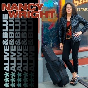 CD Shop - WRIGHT, NANCY ALIVE & BLUE