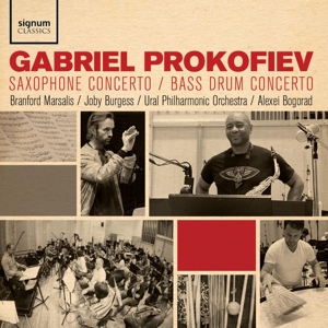 CD Shop - PROKOFIEV, GABRIEL SAXOPHONE CONCERTO AND BASS DRUM CONCERTO