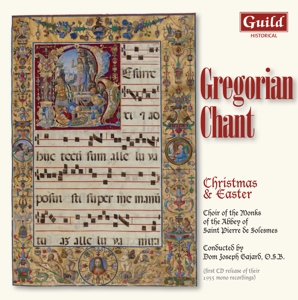 CD Shop - GREGORIAN CHANT CHRISTMAS & EASTER