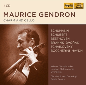 CD Shop - GENDRON, MAURICE CHARM AND CELLO