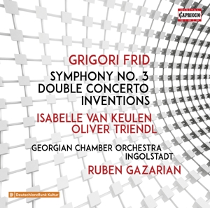 CD Shop - FRID, G. SYMPHONY NO.3/DOUBLE CONCERTO/INVENTIONS