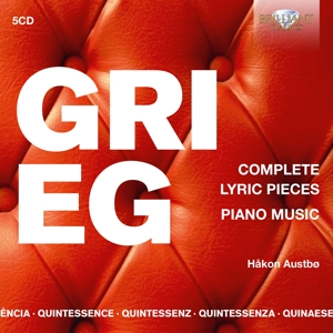 CD Shop - GRIEG, EDVARD COMPLETE LYRIC PIECES/PIANO MUSIC