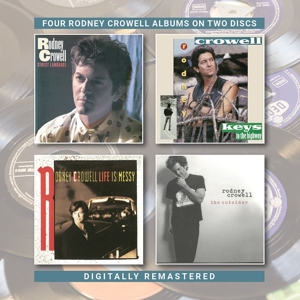 CD Shop - CROWELL, RODNEY STREET LANGUAGE/KEYS TO THE HIGHWAY/LIFE IS MESSY/THE OUTSIDER