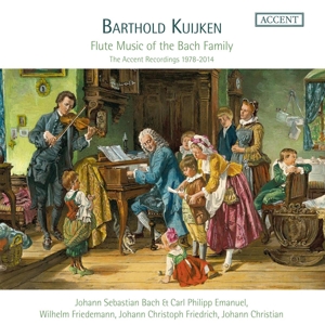 CD Shop - KUIJKEN, BARTHOLD FLUTE MUSIC OF THE BACH FAMILY
