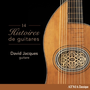 CD Shop - JACQUES, DAVID 14 HISTOIRES DE GUITARES