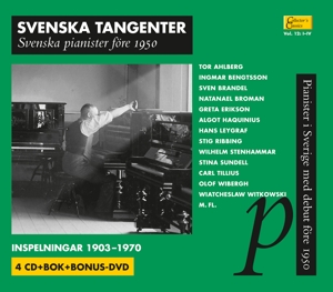 CD Shop - KORLINGTOR/AHLBERG/TEGNER SVENSKA TANGENTER-SVENSKA PIANIST