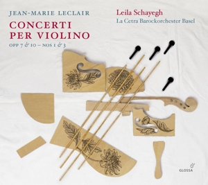 CD Shop - LECLAIR, J.M. CONCERTI PER VIOLINO OPP.7 & 10 NOS.1-3