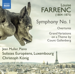 CD Shop - FARRENC, L. SYMPHONY NO.1/OVERTURES OPP.23 AND 24