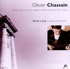 CD Shop - CHASSAIN, OLIVIER ALMOST A SONG