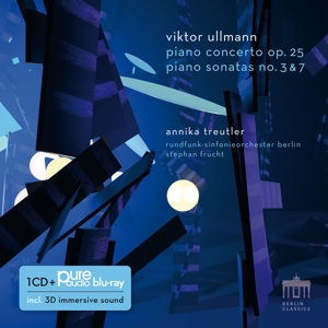 CD Shop - ULLMANN, V. PIANO CONCERTO OP.25/PIANO SONATAS NO.3 & 7