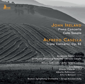 CD Shop - CASELLA/IRELAND PIANO CONCERTO/CELLO SONATA/TRIPLE CONCERTO