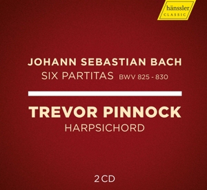 CD Shop - BACH, JOHANN SEBASTIAN SIX PARTITAS BWV825-830