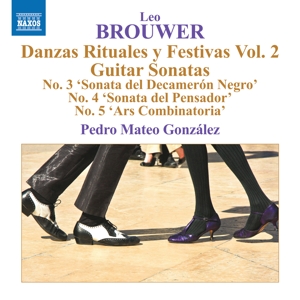 CD Shop - BROUWER, LEO DANZAS RITUALES Y FESTIVAS VOL.2: GUIRA SONATAS