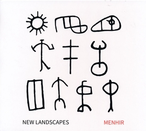 CD Shop - NEW LANDSCAPES MENHIR