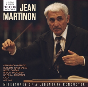 CD Shop - MARTINON JEAN MILESTONES OF A LEGENDARY CONDUCTOR