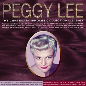 CD Shop - LEE, PEGGY CENTENARY SINGLES COLLECTION 1945-62