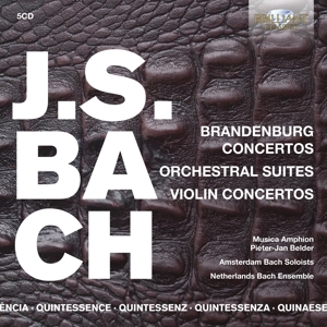 CD Shop - BACH, JOHANN SEBASTIAN BRANDENBURG CONCERTOS/ORCHESTRAL SUITES/VIOLIN CONCERTO