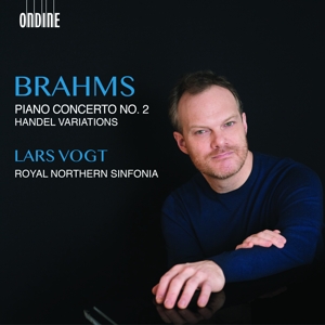 CD Shop - BRAHMS, JOHANNES PIANO CONCERTO NO.2/HANDEL VARIATIONS