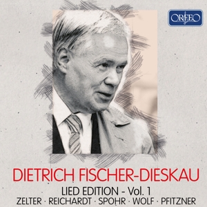CD Shop - FISCHER-DIESKAU, DIETRICH LIED EDITION VOL.1