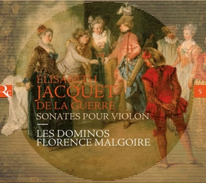 CD Shop - JACQUET DE LA GUERRE, E. SONATES POUR VIOLON