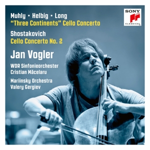 CD Shop - VOGLER, JAN Muhly/Helbig/Long: Three Continents, Shostakovich: Cello Concerto No. 2