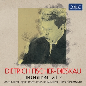 CD Shop - FISCHER-DIESKAU, DIETRICH LIED EDITION VOL.2