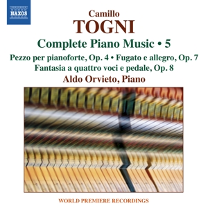 CD Shop - TOGNI, C. COMPLETE PIANO MUSIC 5