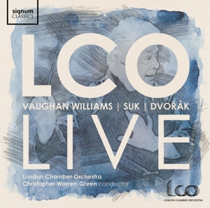 CD Shop - LONDON CHAMBER ORCHESTRA LCO LIVE: VAUGHAN WILLIAMS/SUK/DVORAK
