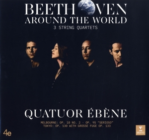 CD Shop - QUATUOR EBENE BEETHOVEN AROUND THE WORLD