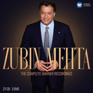 CD Shop - MEHTA, ZUBIN COMPLETE WARNER RECORDINGS 27CD+3DVD