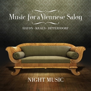 CD Shop - NIGHT MUSIC MUSIC FOR A VIENNESE SALON: HAYDN/KRAUS/DITTERSDORF