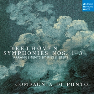 CD Shop - COMPAGNIA DI PUNTO BEETHOVEN: SYMPHONIES NOS / NOS. 1-3 / ARRANGEMENTS BY RIES & EBERS
