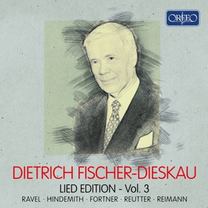 CD Shop - FISCHER-DIESKAU, DIETRICH LIED EDITION - VOL. 3