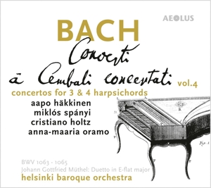 CD Shop - SPANYI, MIKLOS Concerti a Cembali - Concertati Vol.4