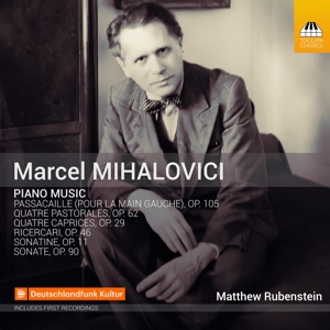 CD Shop - RUBENSTEIN, MATTHEW MIHALOVICI: PIANO MUSIC