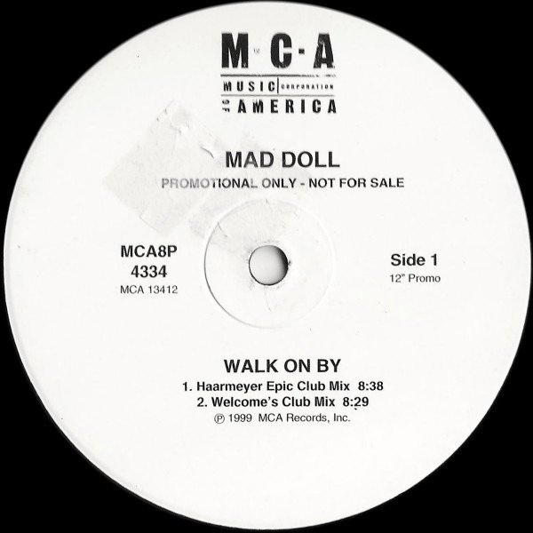 CD Shop - MAD DOLL WALK ON BY