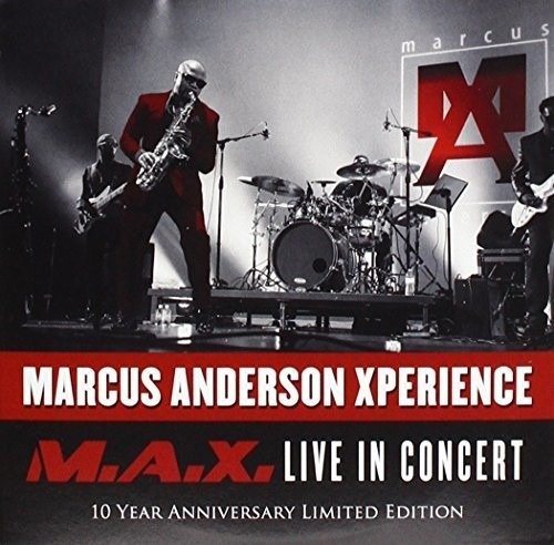 CD Shop - ANDERSON, MARCUS MAX LIVE