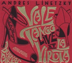 CD Shop - LINETZKY, ANDRES/VALE TAN LIVE AT LA VIRUTA