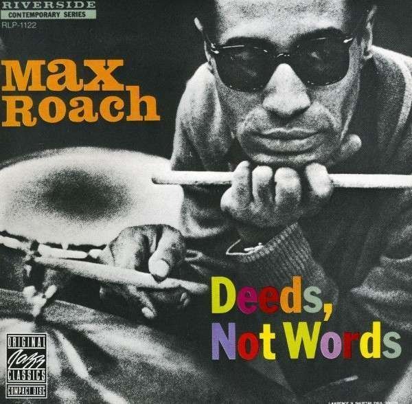 CD Shop - ROACH, MAX DEEDS, NOT WORDS